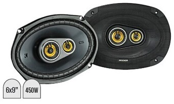 Autobarn Kicker 6x9” cs series 3 way coaxial speakers offer
