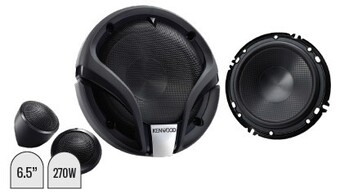 Autobarn Kenwood 6.5” 2 way component speaker system offer