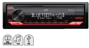 Autobarn Jvc 1din 200w digital bluetooth media receiver offer