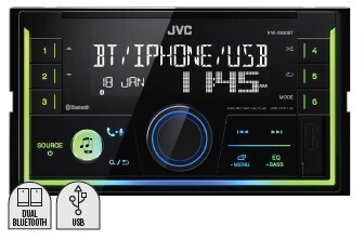 Autobarn Jvc 2din 200w digital bluetooth media receiver offer