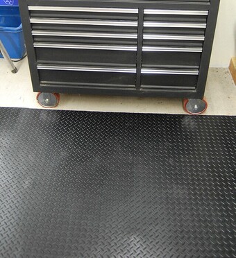Autobarn Streetwise garage floor utility mat 183cm x 106cm offer