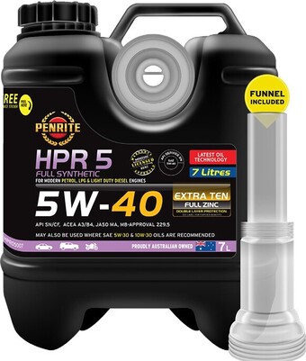 Autobarn Penrite hpr 5 5w40 7l offer