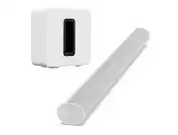 Videopro Sonos Arc Soundbar + Sub Pack - White offer