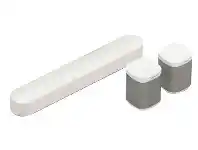 Videopro Sonos Beam Surround Pack - White offer