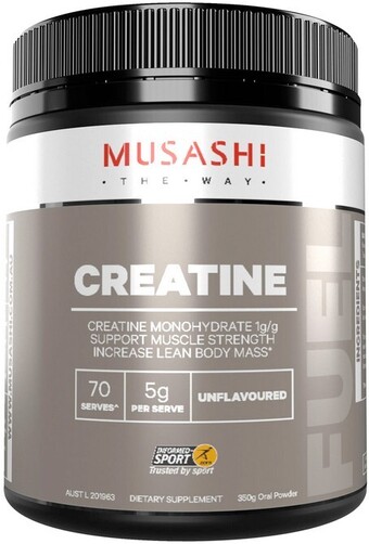 healthylife Musashi creatine unflavoured, 350g offer
