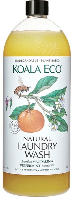 healthylife Koala eco laundry liquid mandarin & peppermint, 1l offer