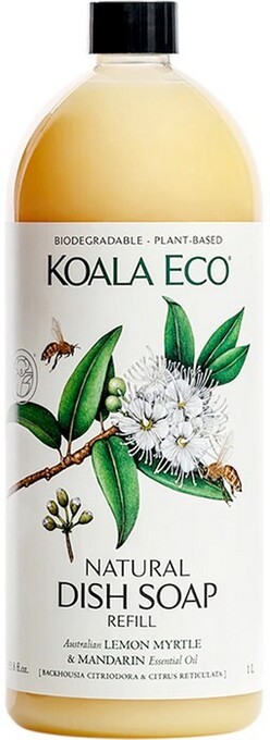healthylife Koala eco dish soap lemon myrtle & mandarin, 1l offer