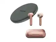 Videopro Urbanista Paris True Wireless Earbuds + Lyon Wireless Charging Pad Bundle - Rose Gold offer