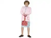The Party People Shop Adult Costume - Padded, Mrs Brown offer