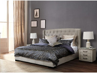 Memphis Classic Wing Queen Bed Frame