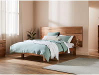 Snooze Silhouette Extended Queen Headboard with Shelves & Floating Base offer