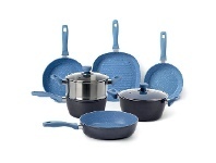 Harris Scarfe Smith+Nobel 7pc Stone Plus Cerulean Cookset offer