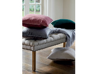 Harris Scarfe Jane Lamerton Genoa Velvet Piping Cushion 50x50cm offer