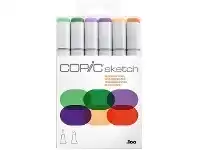 Officeworks Copic Sketch Marker Set Secondary 6 Pack offer
