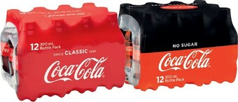 IGA Coca-Cola Classic or No Sugar 12x300mL offer