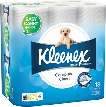 IGA Kleenex Complete Clean Toilet Tissue 18 Pack offer