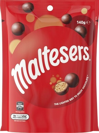 IGA Maltesers or M&M's Bite Size Pack 120u2011180g Selected Varieties offer