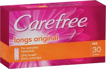 IGA Carefree Liners 30 Pack Selected Varieties offer