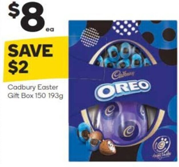 Cadbury Easter Gift Box 150 193g offer at Woolworths