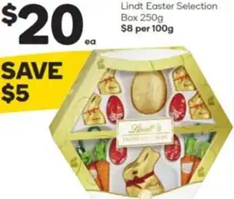 Woolworths Lindt Easter Selection Box 250g offer
