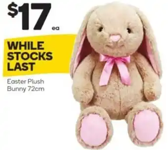 Woolworths Easter Plush Bunny 72cm offer