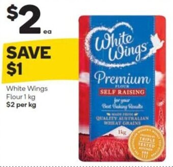 Woolworths White Wings Flour 1 kg offer