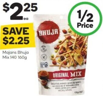 Woolworths Majans Bhuja Mix 140 160g offer