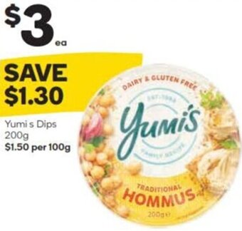 Yumis Dips 200g