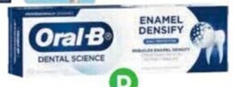 Woolworths Oral B Dental Science Toothpaste 95g offer