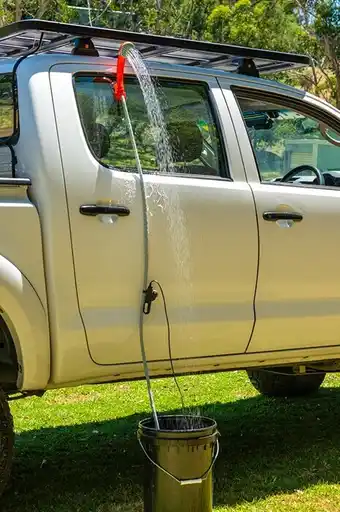Autobarn Rough country cordless rechargeable shower offer