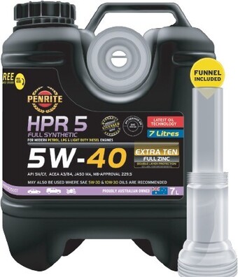 Autopro Penrite hpr 5 5w40 7l offer