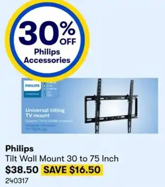 Philips Tilt Wall Mount 30 to 75 Inch