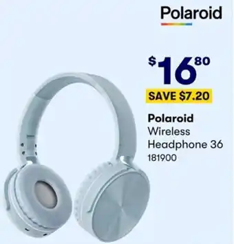 Polaroid Wireless Headphone 36