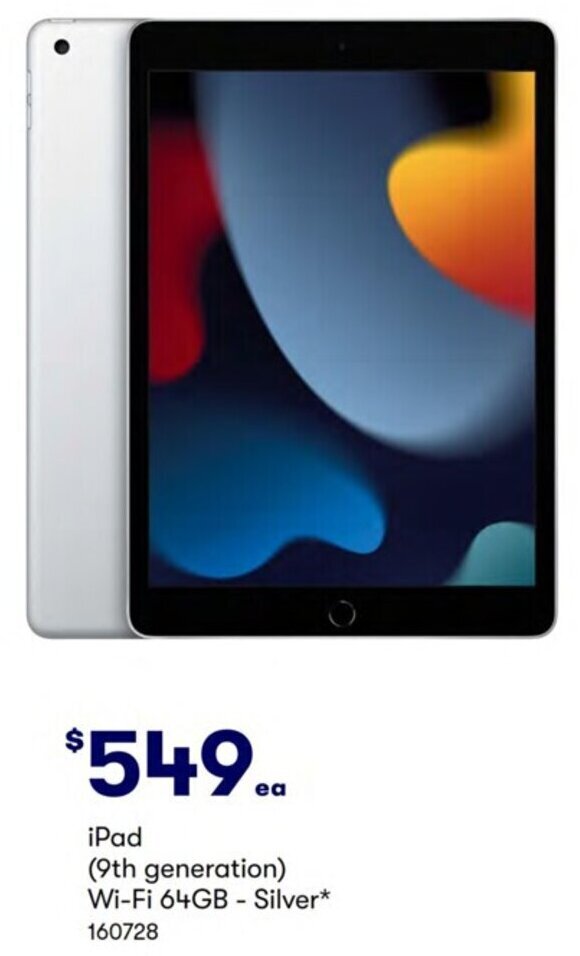 iPad WiFi 64GB offer at Costco