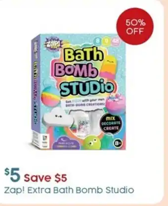 Target Zap! Extra Bath Bomb Studio offer