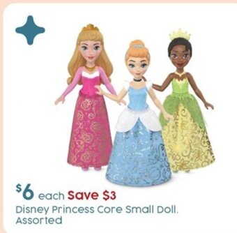 Target Disney Princess Core Small Doll offer