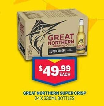 Bottlemart Great northern super crisp offer
