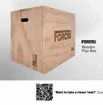 Wooden plyo box