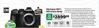 Teds Cameras Olympus om-1 mirrorless body offer