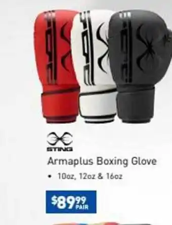Sting armaplus boxing glove