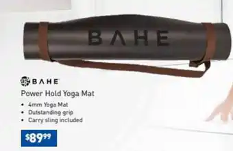Bahe power hold yoga mat