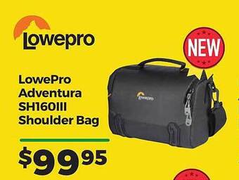 Teds Cameras Lowepro adventura sh160iii shoulder bag offer