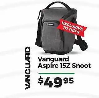 Teds Cameras Vanguard aspire 15z snoot offer