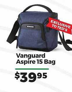 Teds Cameras Vanguard aspire 15 bag offer