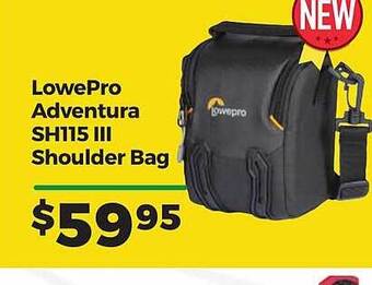 Teds Cameras Lowepro adventura sh115 iii shoulder bag offer