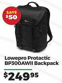 Teds Cameras Lowepro protactic bp300awii backpack offer