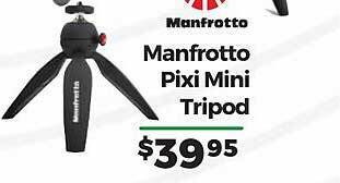 Teds Cameras Manfrotto pixi mini tripod offer