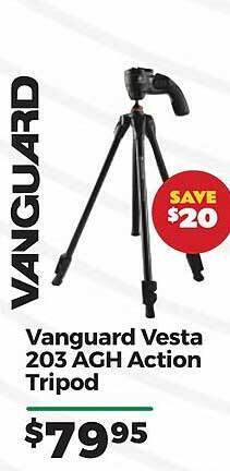 Teds Cameras Vanguard vesta 203 agh action tripod offer