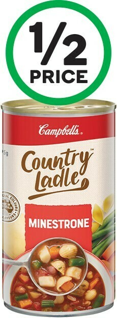 Woolworths Campbell’s Soup Country Ladle 505g offer
