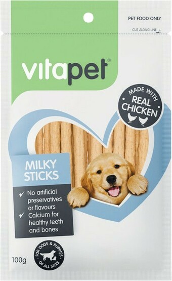 Woolworths Vitapet Jerhigh Dog Treats 80-100g offer